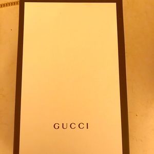 Gucci shoe box
